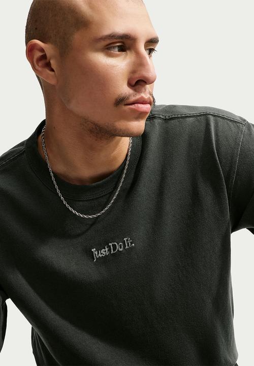 Nike - NSW Premium Essentials Loose T-Shirt - Newsprint Black