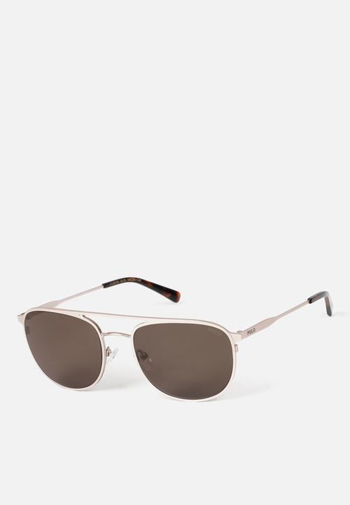 POLO - Curtis 56mm Sunglasses - Matte Gold