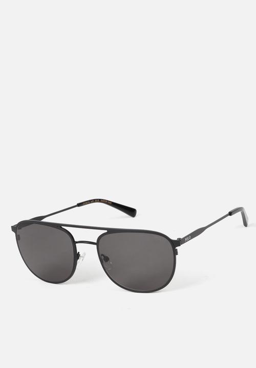POLO - Curtis 56mm Sunglasses - Matte Black