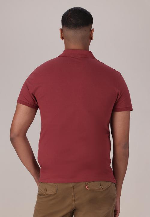 Levi’s® - LEVIS ICON POLO ZA - OXBLOOD RED PK