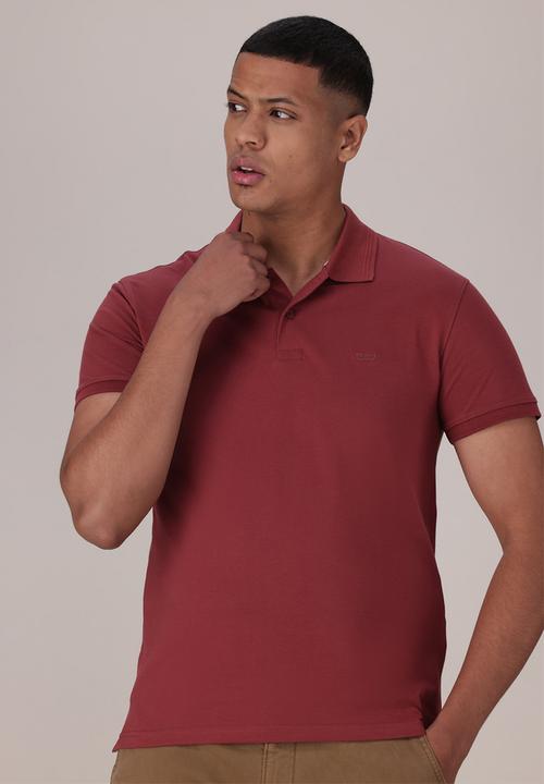 Levi’s® - LEVIS ICON POLO ZA - OXBLOOD RED PK