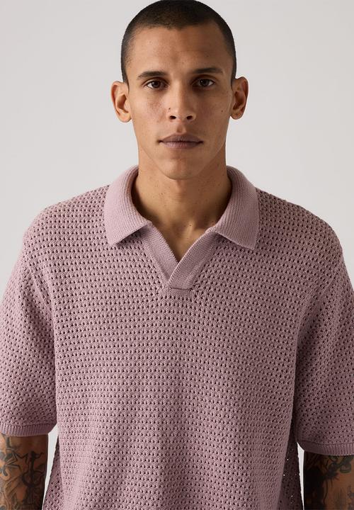Levi’s® - DILLON OPEN COLLAR POLO - Quail