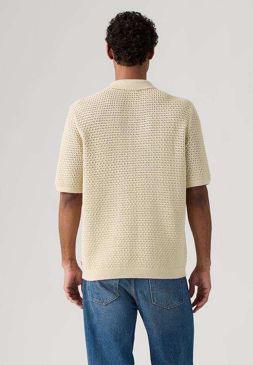 Levi’s® - DILLON OPEN COLLAR POLO - CASTLE WALL