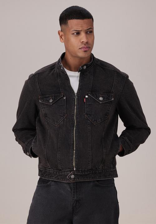 Levi’s® - TWISTED MOTO JACKET ZA - MIDNIGHT TWIST JKT
