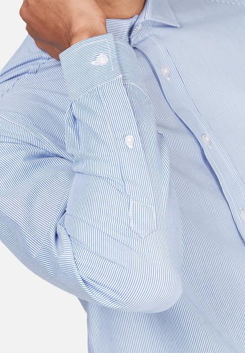 basicthread - Slim Fit Stripe Shirt