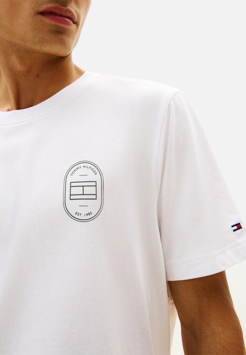 Tommy Hilfiger - BRAND LOVE ROUNDEL TEE - White