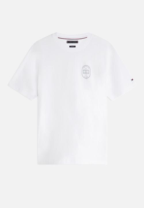 Tommy Hilfiger - BRAND LOVE ROUNDEL TEE - White
