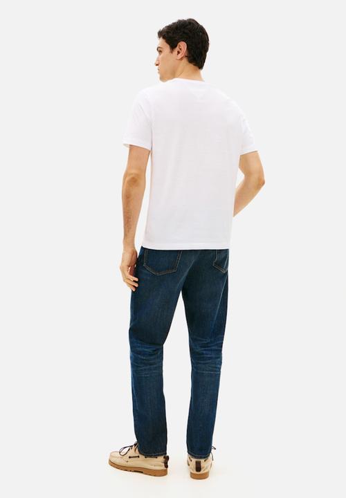 Tommy Hilfiger - BRAND LOVE MONO STACK TEE - White