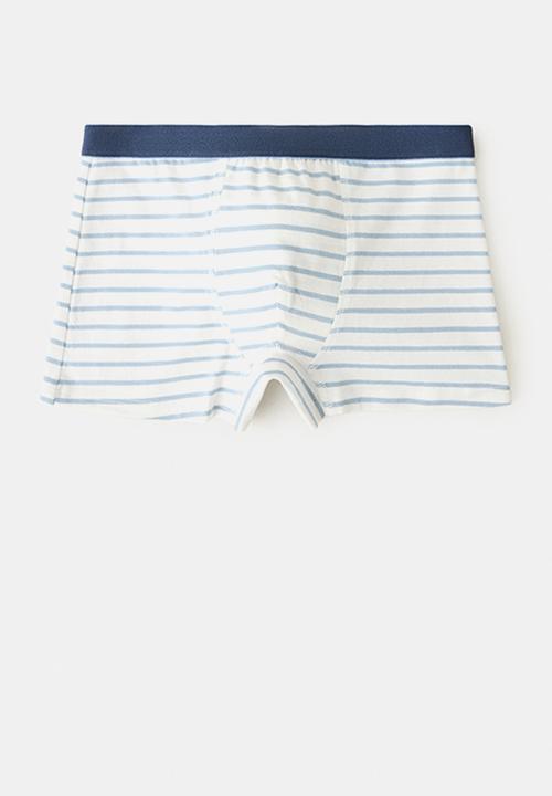 MANGO - Boxers Tradib - Medium Blue