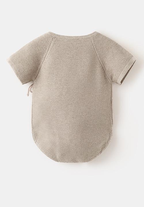 MANGO - Romper Suit Luca - Dark Grey