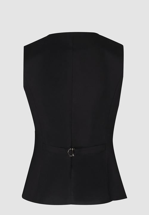 Pringle of Scotland - Pringle Alice Waistcoat - Black