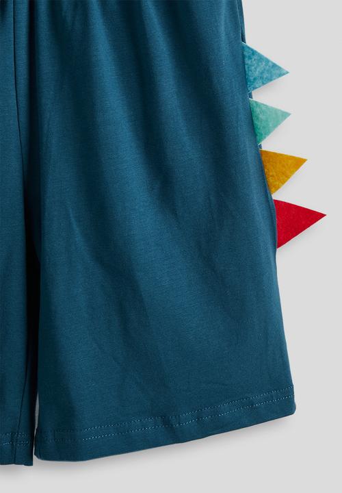 Pop Candy - Graphic tee & shorts - blue