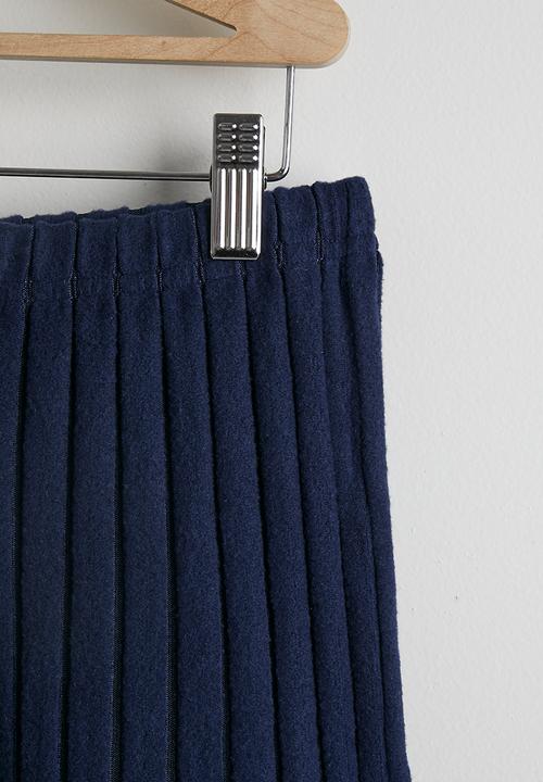 Pop Candy - Knit polo shirt and shorts - navy