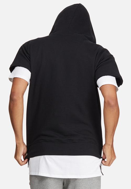 basicthread - Cap sleeve pullover hoodie