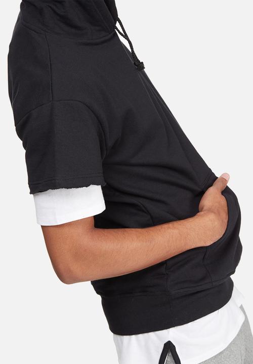 basicthread - Cap sleeve pullover hoodie