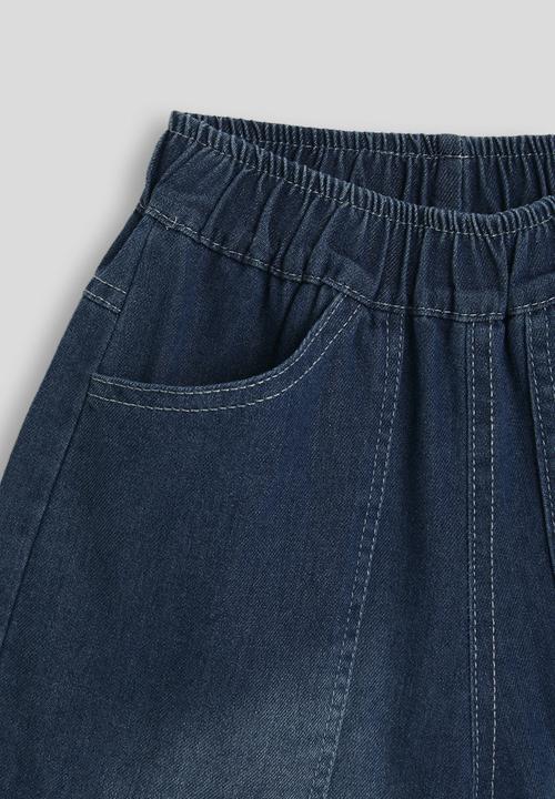Pop Candy - Flared cargo-style jorts - blue