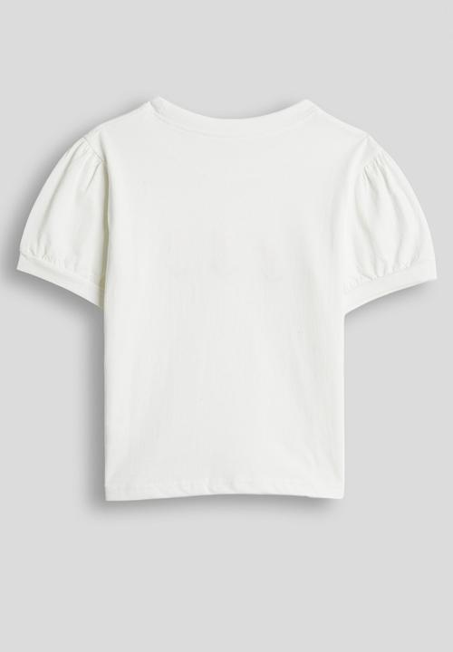 Pop Candy - Flower graphic tee - white