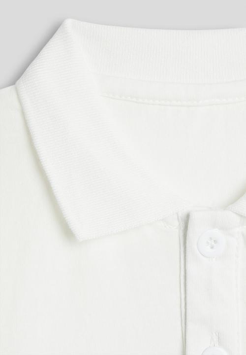 Pop Candy - Novelty pocket polo shirt - off white
