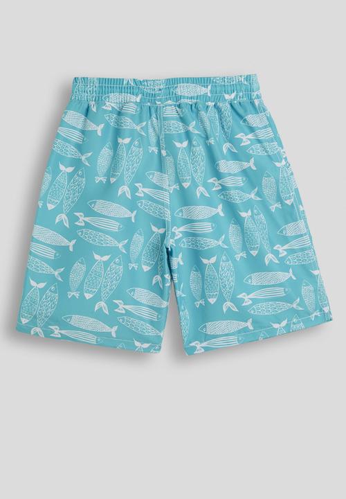 Pop Candy - Fish aop boardshorts - blue