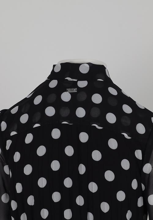 Pringle of Scotland - Pringle Brit Dress  - Black/White
