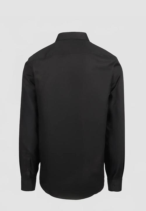 Pringle of Scotland - Pringle Tim Long Sleeve Tailored Shirt - Black