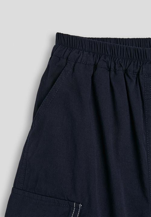 Pop Candy - Flap pocket shorts - dark navy