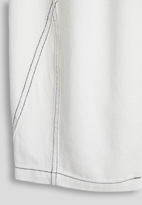 Pop Candy - Barrel leg jeans - white