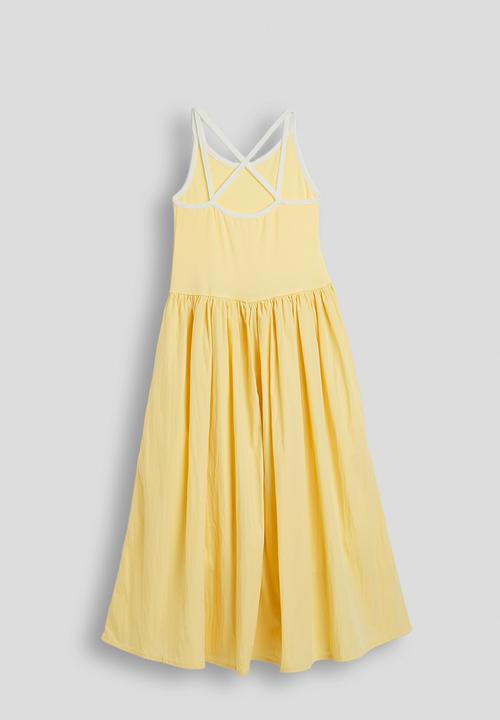 Pop Candy - Fitted bodice day dress - yellow