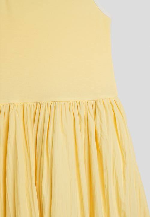 Pop Candy - Fitted bodice day dress - yellow