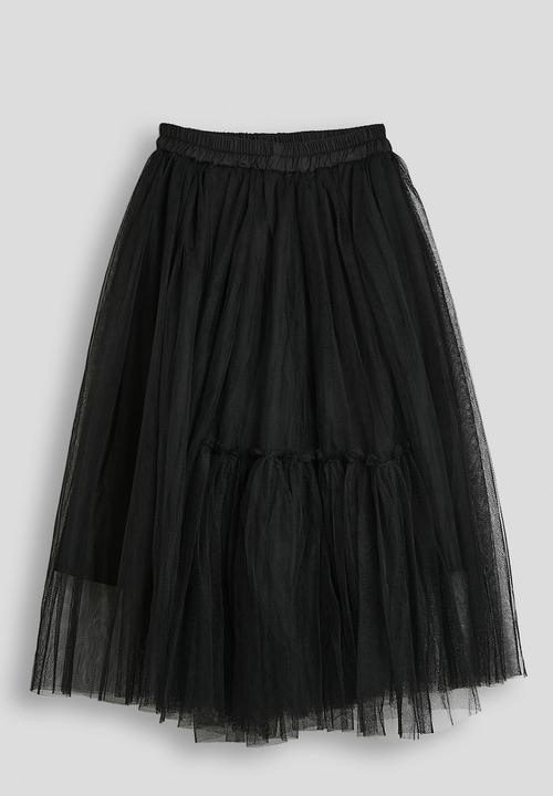 Pop Candy - Layered tulle party skirt - black