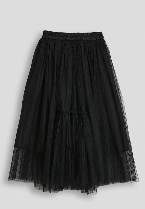 Pop Candy - Layered tulle party skirt - black