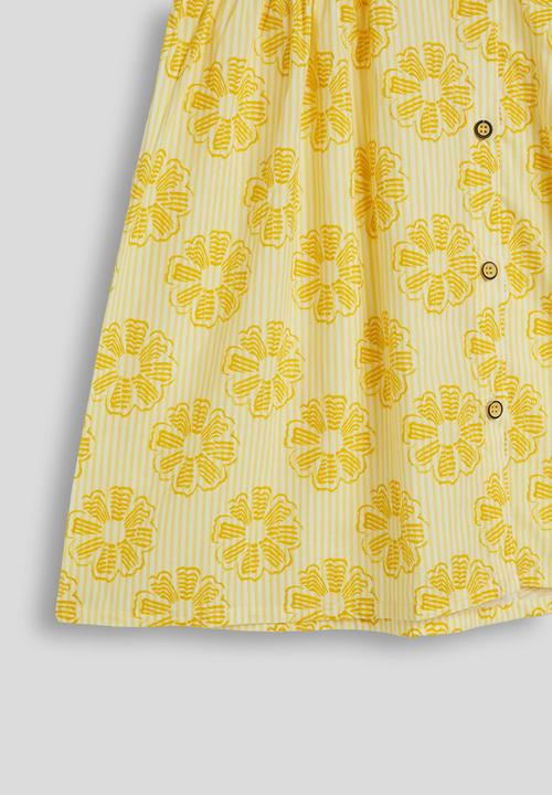 Pop Candy - Fit and flare day dress - golden yellow