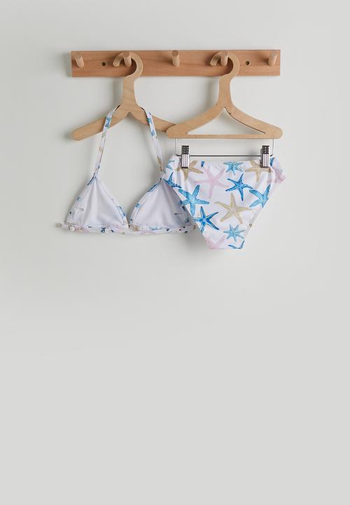 Pop Candy - Bikini - white/star aop