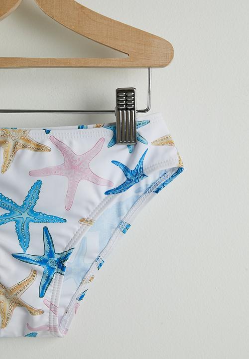 Pop Candy - Bikini - white/star aop
