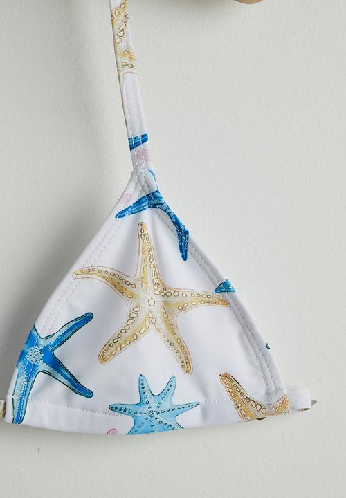 Pop Candy - Bikini - white/star aop