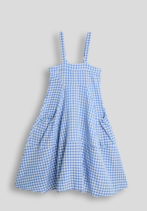 Pop Candy - Maxi summer dress - blue gingham