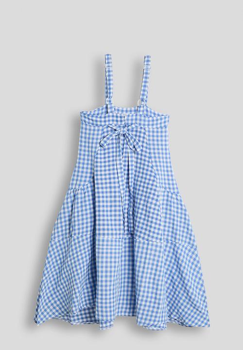 Pop Candy - Maxi summer dress - blue gingham