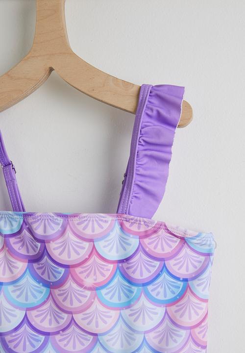 Pop Candy - Mermaid scale printed bikini - light purple