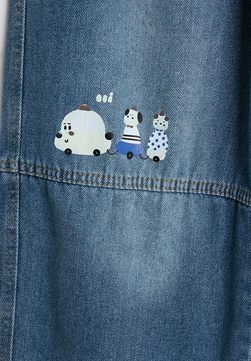 Pop Candy - Jorts - blue