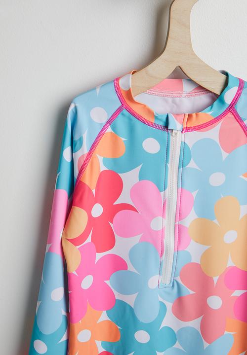 Pop Candy - Floral aop rash vest - multi