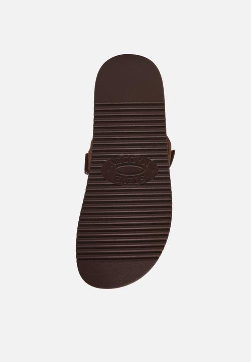 Steve Madden - Mayven-cn slide - choc brown suede