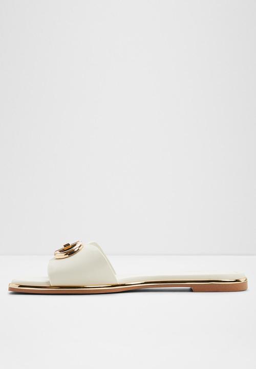 ALDO - Bellenor slide - white/bone