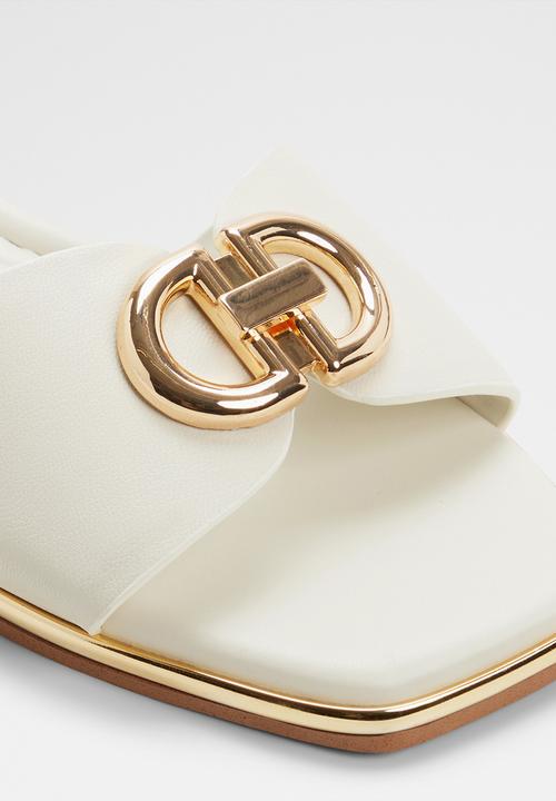ALDO - Bellenor slide - white/bone