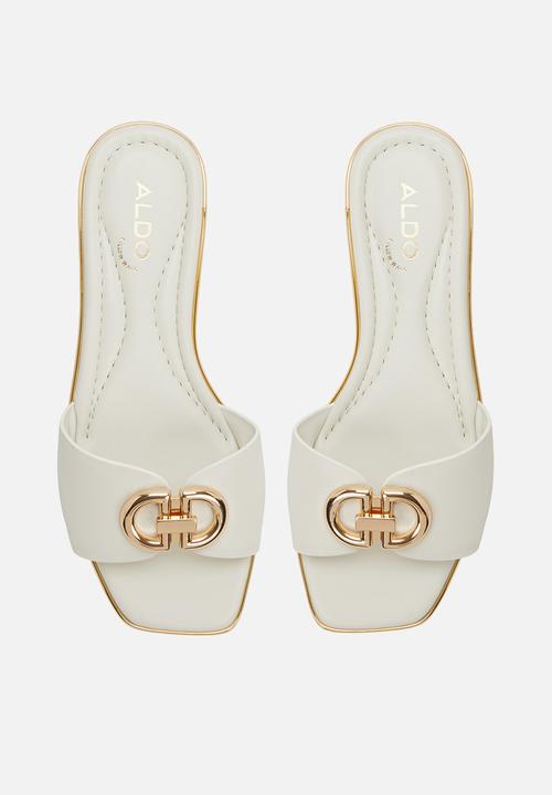 ALDO - Bellenor slide - white/bone