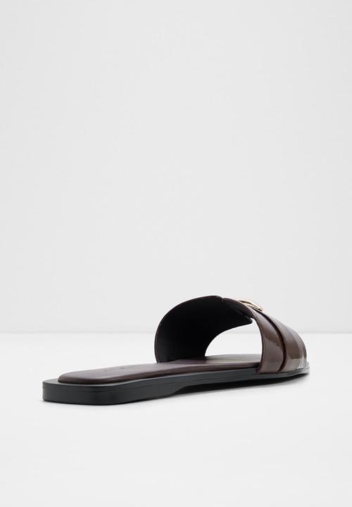 ALDO - Briela slide - dark brown