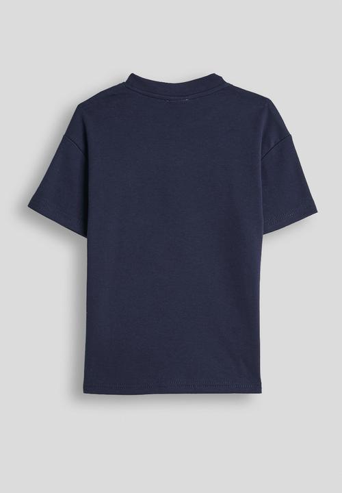 Pop Candy - Henley-style tee - navy
