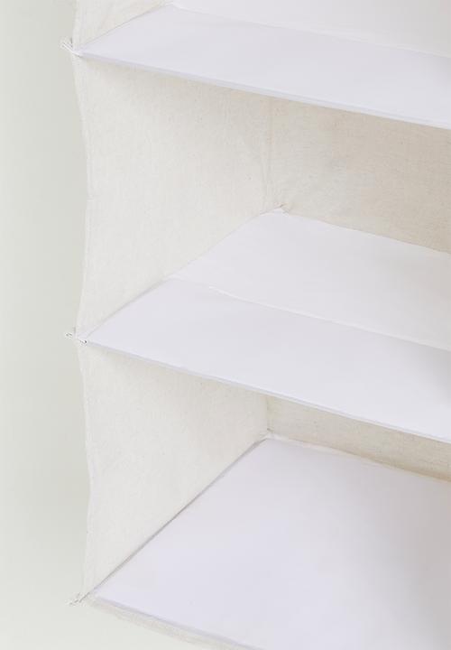 Bathroom Solutions - Calico Collapsible 6 Shelf Hang Org - neutral