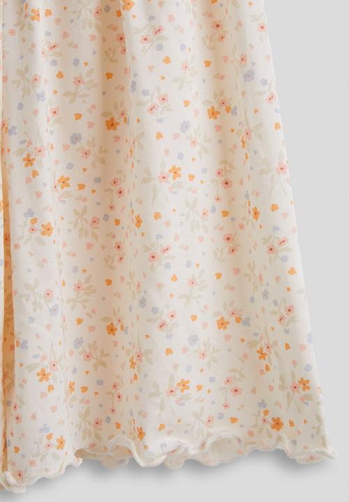 Pop Candy - Floral aop cami and shorts pj set - lt yellow