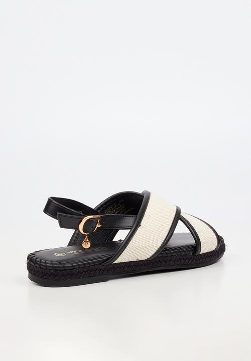 Viabeach - Forest 1 cross-over combo sandal - black