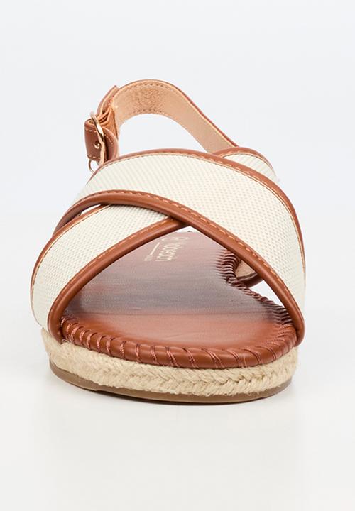 Viabeach - Forest 1 cross-over combo sandal - tan